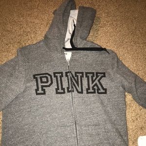 A victoria secret zip up